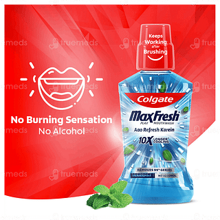 Colgate Maxfresh Plax Peppermint Flavour Mouth Wash 500ml