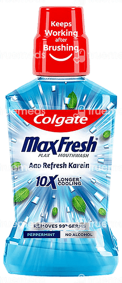 Colgate Maxfresh Plax Peppermint Mouth Wash 250 ML