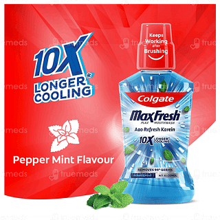 Colgate Maxfresh Plax Peppermint Mouth Wash 250 ML