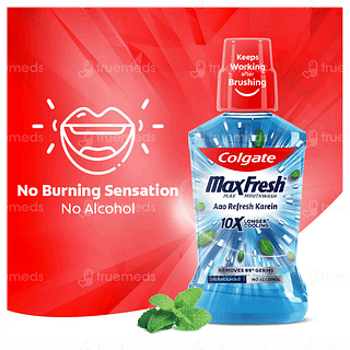 Colgate Maxfresh Plax Peppermint Mouth Wash 250 ML