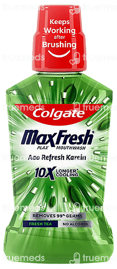 Colgate Maxfresh Plax Fresh Tea Mouthwash 500ml