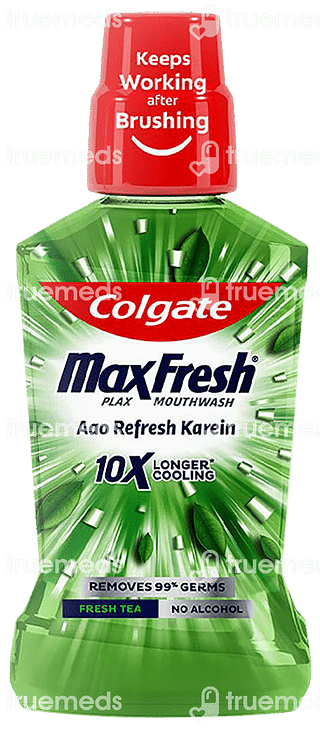 Colgate Maxfresh Plax Fresh Tea Mouthwash 500ml