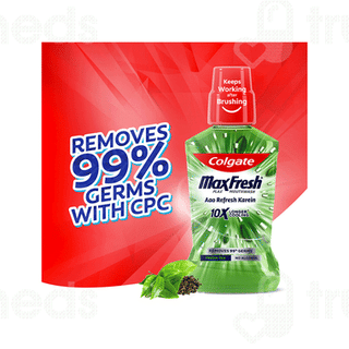Colgate Maxfresh Plax Fresh Tea Mouthwash 500ml