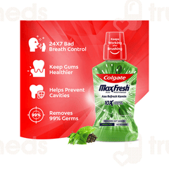 Colgate Maxfresh Plax Fresh Tea Mouthwash 500ml