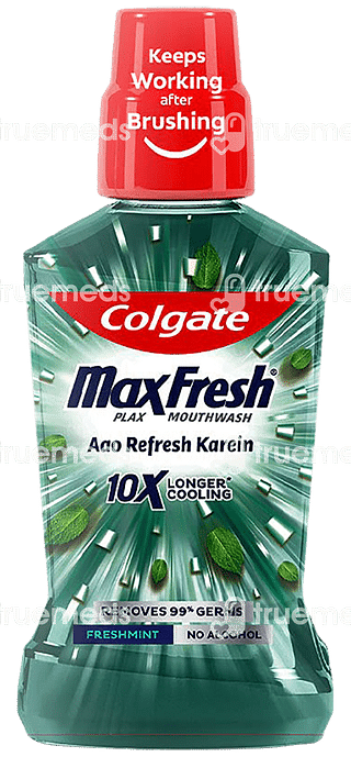 Colgate Maxfresh Plax Fresh Mint Mouth Wash 250 ML