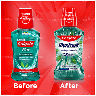 Colgate Maxfresh Plax Fresh Mint Mouth Wash 250 ML