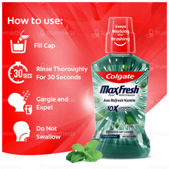 Colgate Maxfresh Plax Freshmint Mouthwash 250ml