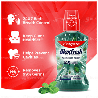 Colgate Maxfresh Plax Fresh Mint Mouth Wash 250 ML