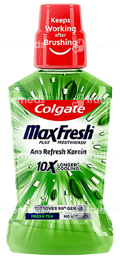 Colgate Maxfresh Plax Fresh Tea Mouth Wash 250 ML