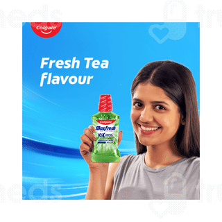 Colgate Maxfresh Plax Fresh Tea Mouthwash 250ml