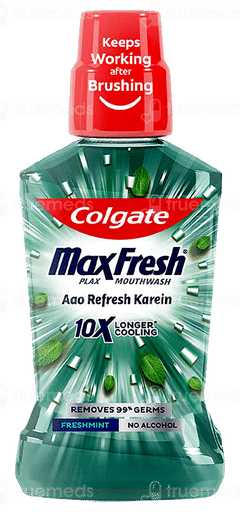 Colgate Maxfresh Plax Freshmint Mouthwash 500ml