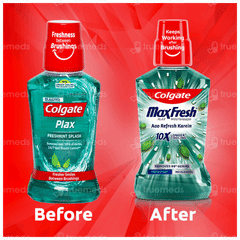 Colgate Maxfresh Plax Freshmint Mouthwash 500ml