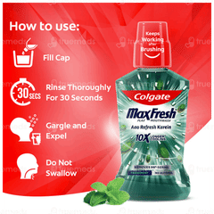 Colgate Maxfresh Plax Freshmint Mouthwash 500ml