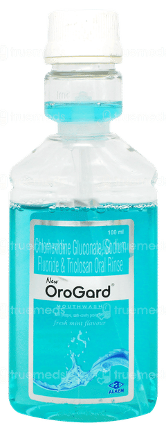 Orogard New Fresh Mint Flavour Mouthwash 100ml