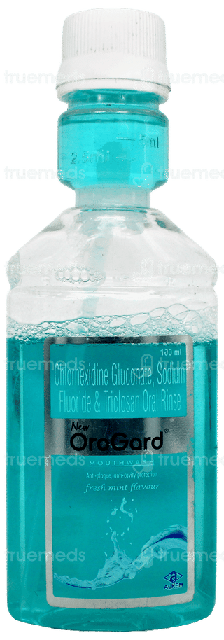 Orogard New Fresh Mint Flavour Mouthwash 100Ml