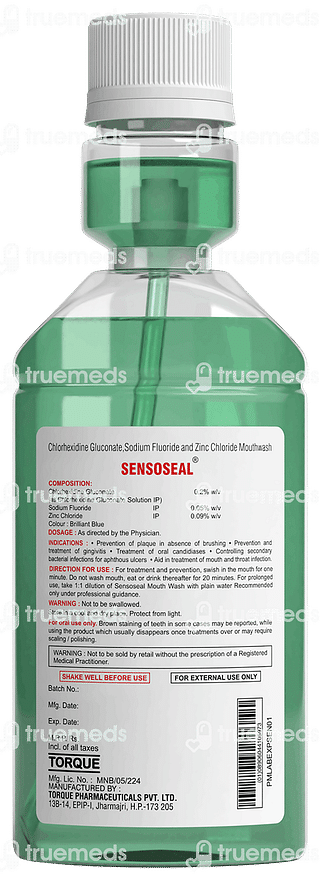 Sensoseal Mouth Wash 120ml