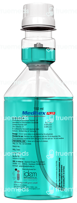 Medhex Plus Mouthwash 150 ML