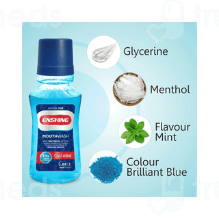 Enshine Cool Mint Mouthwash 150 ML