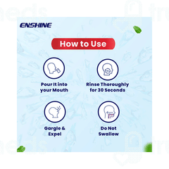 Enshine Cool Mint Mouthwash 150 ML