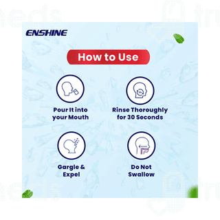 Enshine Cool Mint Mouthwash 150 ML