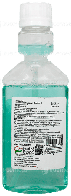 Hexisure Plus Fresh Mint Mouth Wash 100Ml