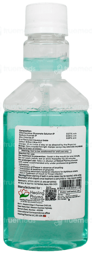 Hexisure Plus Fresh Mint Mouth Wash 100Ml