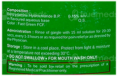 Flicker Benz Pan Masala Flavour Mouthwash 150Ml