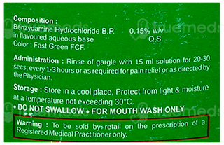 Flicker Benz Pan Masala Flavour Mouthwash 150Ml
