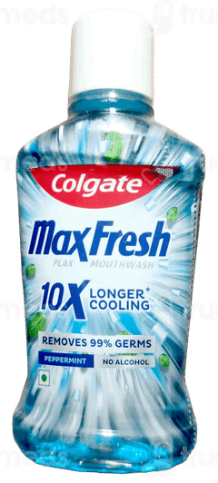 Colgate Maxfresh Plax Peppermint Mouthwash 100Ml