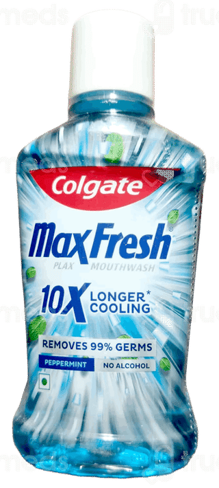 Colgate Maxfresh Plax Peppermint Mouthwash 100Ml