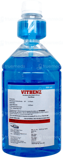 Vitbenz Mouth Wash 500ml