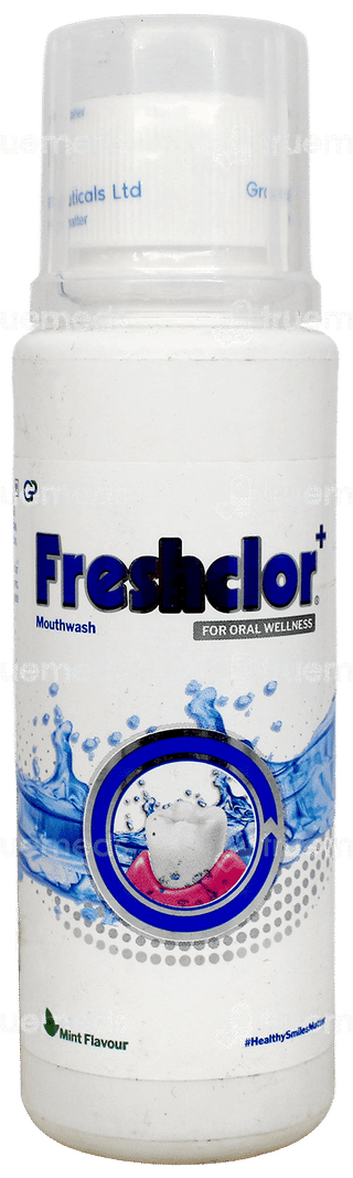 Freshclor + Mint Flavour Mouthwash 100Ml