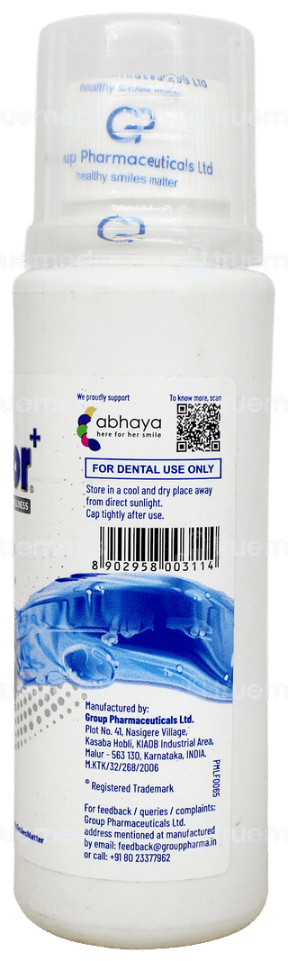 Freshclor + Mint Flavour Mouthwash 100Ml