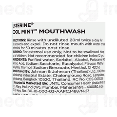 Listerine Cool Mint Mouthwash 100ml