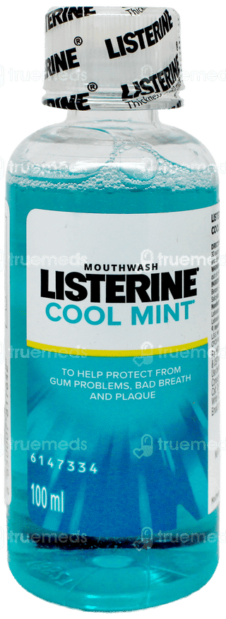 Listerine Cool Mint Mouthwash 100Ml