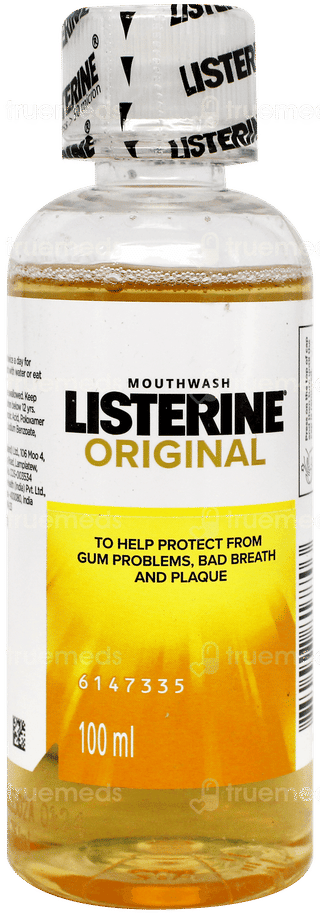 Listerine Original Mouthwash 100Ml
