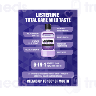 Listerine Total Care Mild Taste Mouthwash 250ml