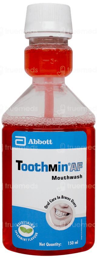 Toothmin Af Peppermint Flavour Mouthwash 150ml