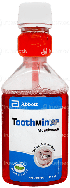 Toothmin Af Spearmint Flavour Mouthwash 150Ml