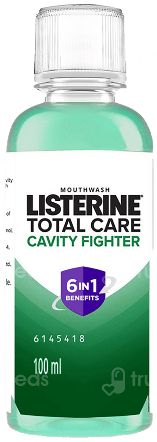 Listerine Total Care Cavity Fighter Mouthwash 100Ml