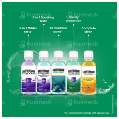 Listerine Total Care Cavity Fighter Mouthwash 100Ml
