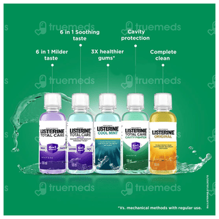 Listerine Total Care Cavity Fighter Mouthwash 100Ml