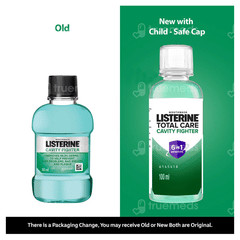 Listerine Total Care Cavity Fighter Mouthwash 100Ml