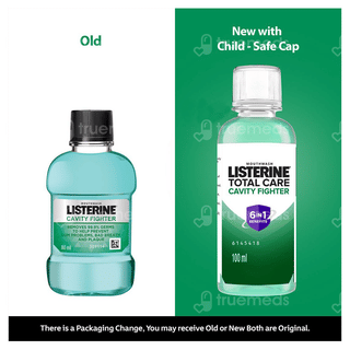 Listerine Total Care Cavity Fighter Mouthwash 100Ml