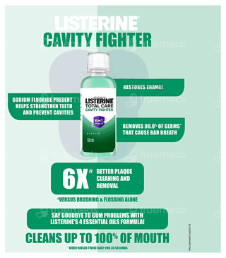 Listerine Total Care Cavity Fighter Mouthwash 100Ml