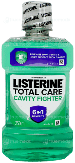 Listerine Total Care Cavity Fighter Mouthwash 250Ml