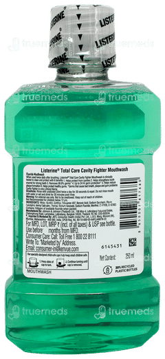 Listerine Total Care Cavity Fighter Mouthwash 250Ml