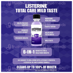 Listerine Total Care Mild Taste Mouthwash 100Ml