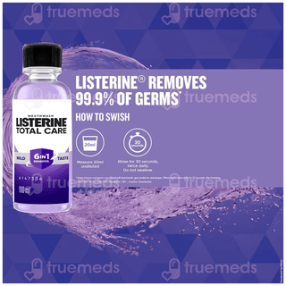 Listerine Total Care Mild Taste Mouthwash 100Ml