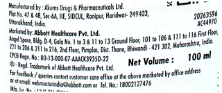 Hydent 360 No Added Sugar Mouthwash 100Ml
